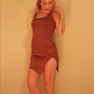 Sexy Thigh Cut Dress